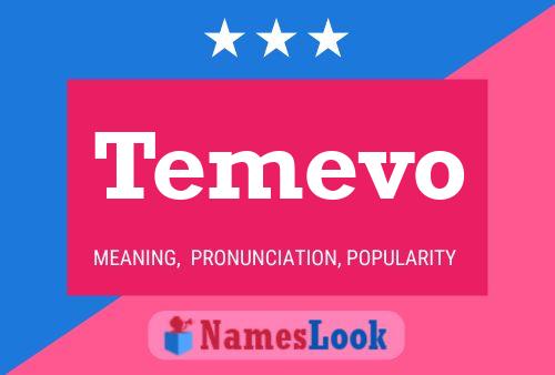 Temevo Name Poster