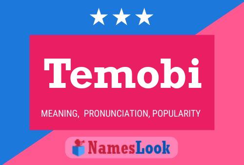 Temobi Name Poster