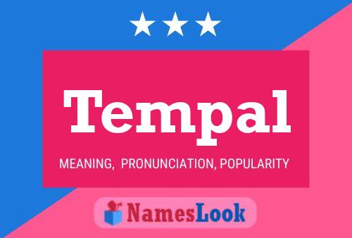 Tempal Name Poster