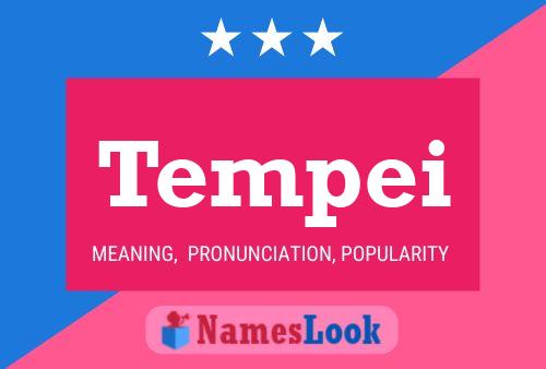 Tempei Name Poster