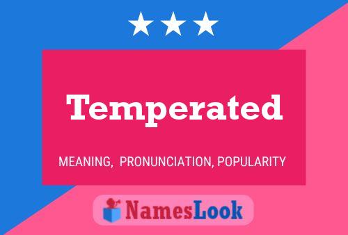 Temperated Name Poster