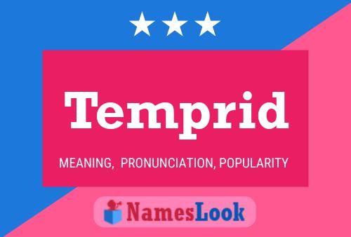 Temprid Name Poster