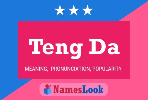 Teng Da Name Poster