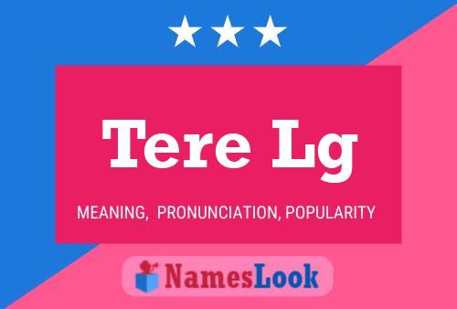 Tere Lg Name Poster