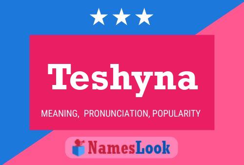 Teshyna Name Poster