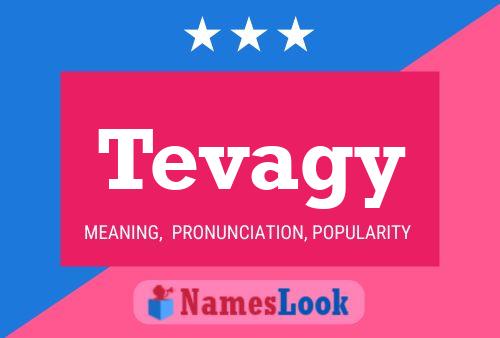 Tevagy Name Poster