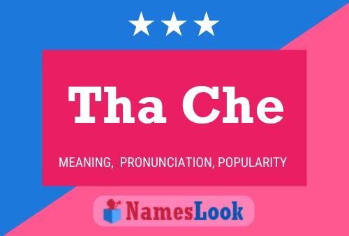 Tha Che Name Poster