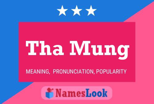 Tha Mung Name Poster