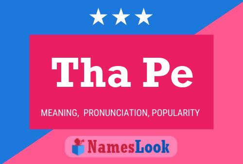 Tha Pe Name Poster