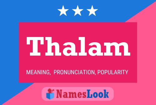 Thalam Name Poster