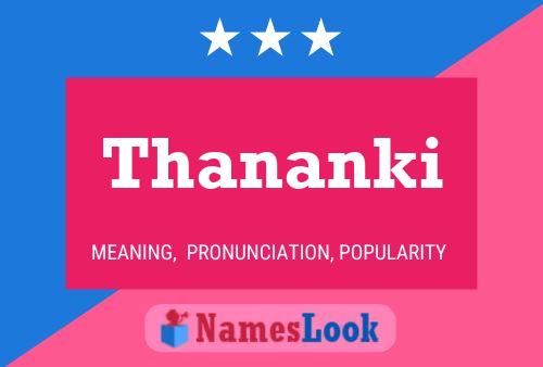 Thananki Name Poster