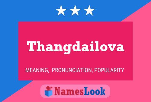 Thangdailova Name Poster