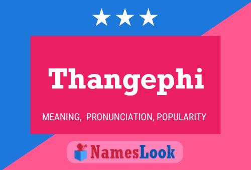 Thangephi Name Poster