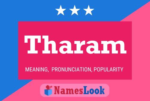 Tharam Name Poster