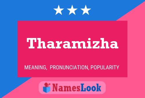 Tharamizha Name Poster