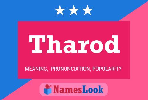 Tharod Name Poster