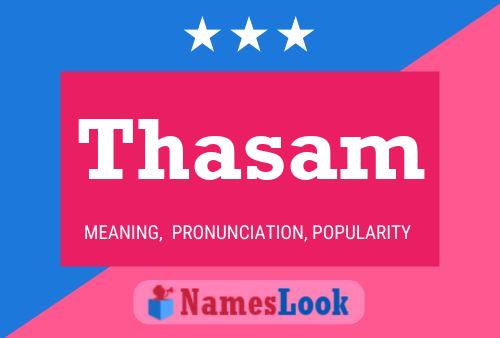 Thasam Name Poster