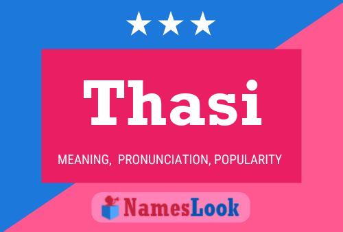 Thasi Name Poster