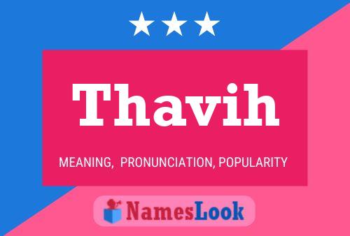 Thavih Name Poster