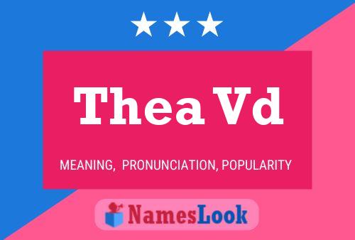 Thea Vd Name Poster