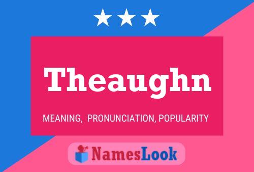 Theaughn Name Poster