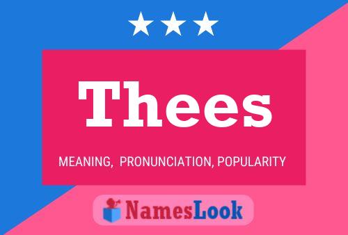 Thees Name Poster