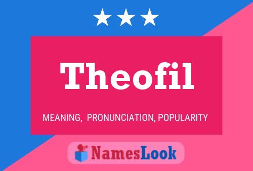 Theofil Name Poster