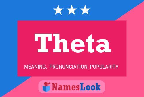 Theta Name Poster