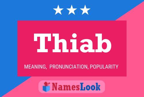 Thiab Name Poster