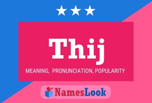 Thij Name Poster