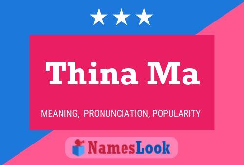 Thina Ma Name Poster