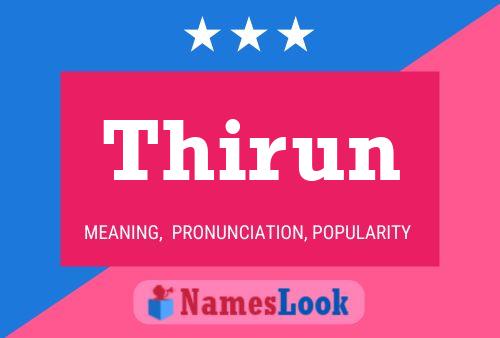 Thirun Name Poster