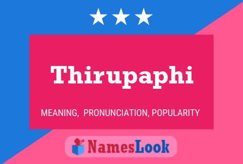 Thirupaphi Name Poster