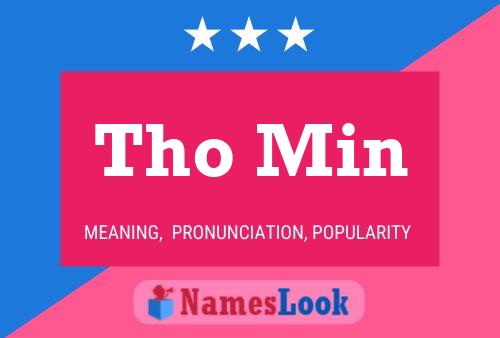 Tho Min Name Poster