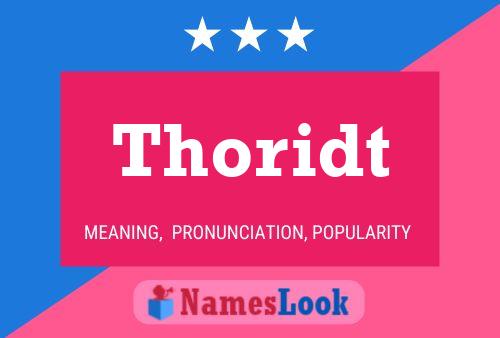 Thoridt Name Poster