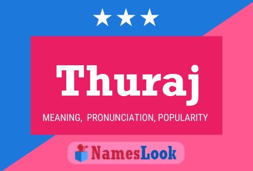 Thuraj Name Poster