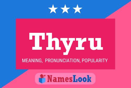 Thyru Name Poster