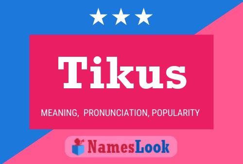 Tikus Name Poster