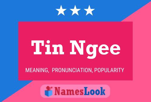 Tin Ngee Name Poster