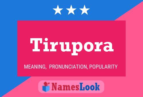 Tirupora Name Poster