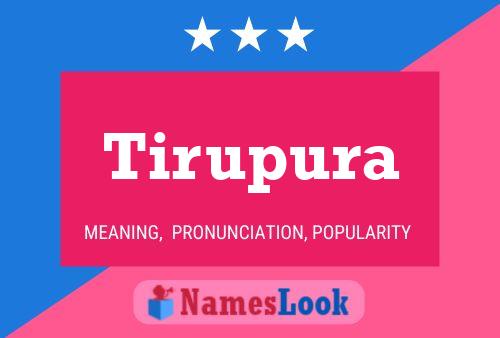 Tirupura Name Poster