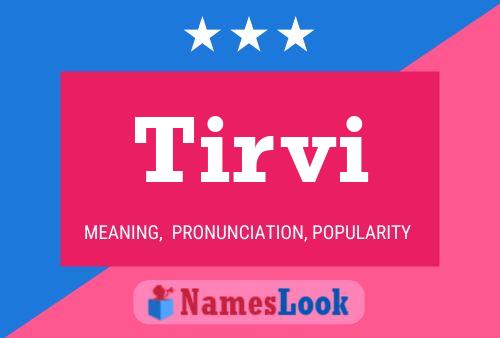 Tirvi Name Poster