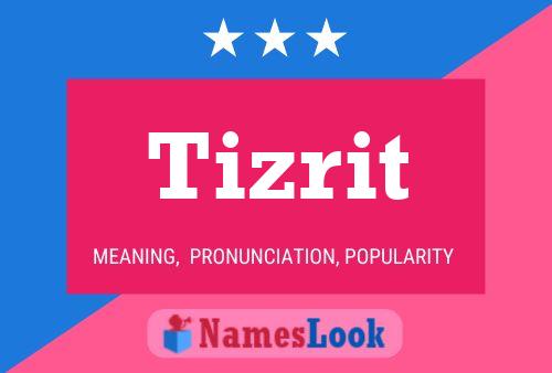 Tizrit Name Poster