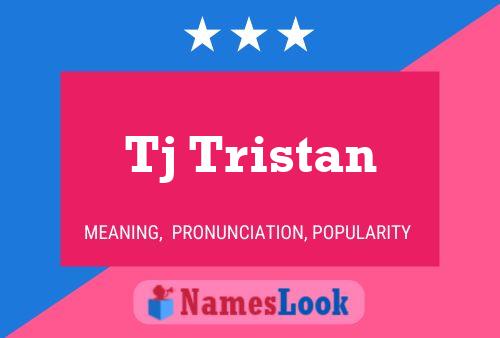 Tj Tristan Name Poster