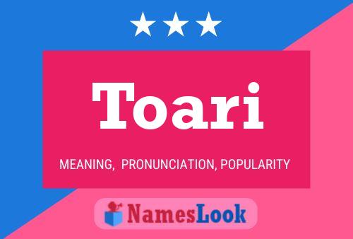 Toari Name Poster