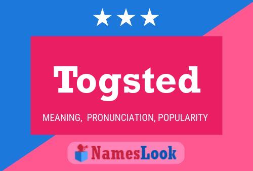 Togsted Name Poster