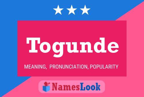 Togunde Name Poster