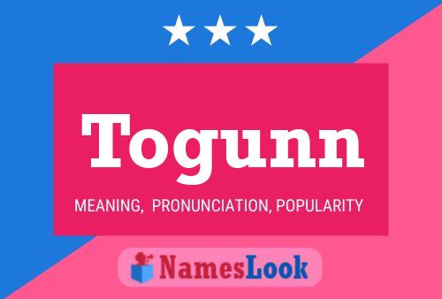 Togunn Name Poster