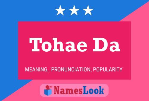 Tohae Da Name Poster