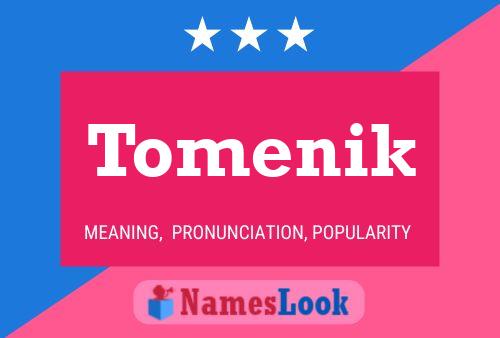 Tomenik Name Poster